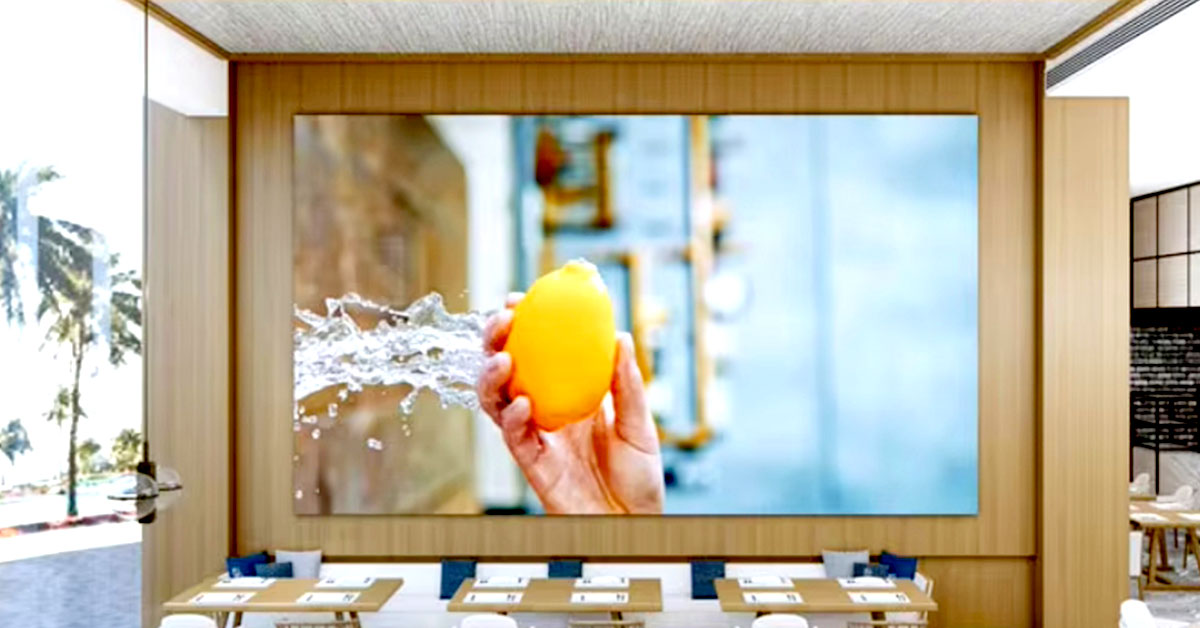 Pantalla LED Interior