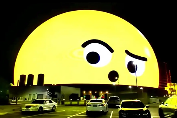 شاشة LED الكروية