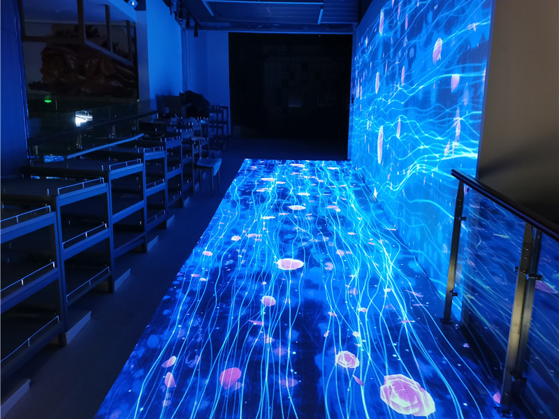 The Internal Structure of an LED Floor S