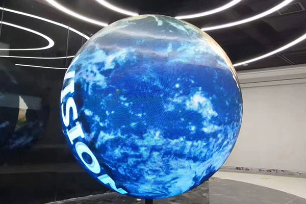 Spherical LED display