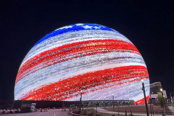 Hemisphere series Spherical LED display
