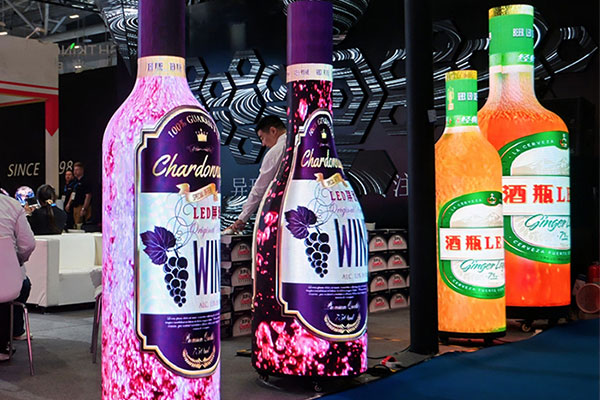 酒瓶LED屏幕
