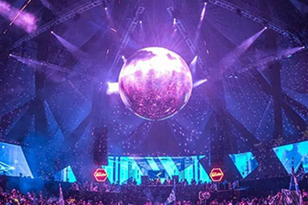 Spherical LED display