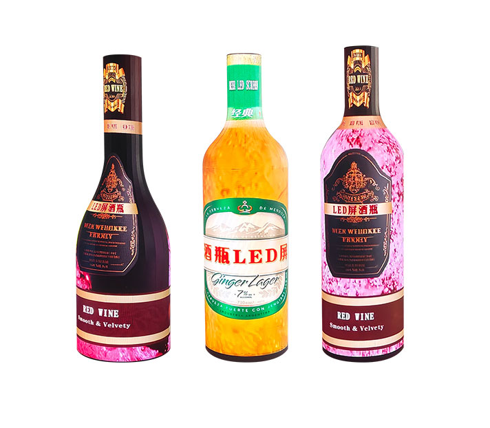 酒瓶LED屏幕