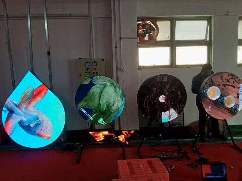 Why Teardrop Shapes LED Screen Work for