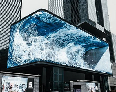 Transparent LED Screens Turning Glass in